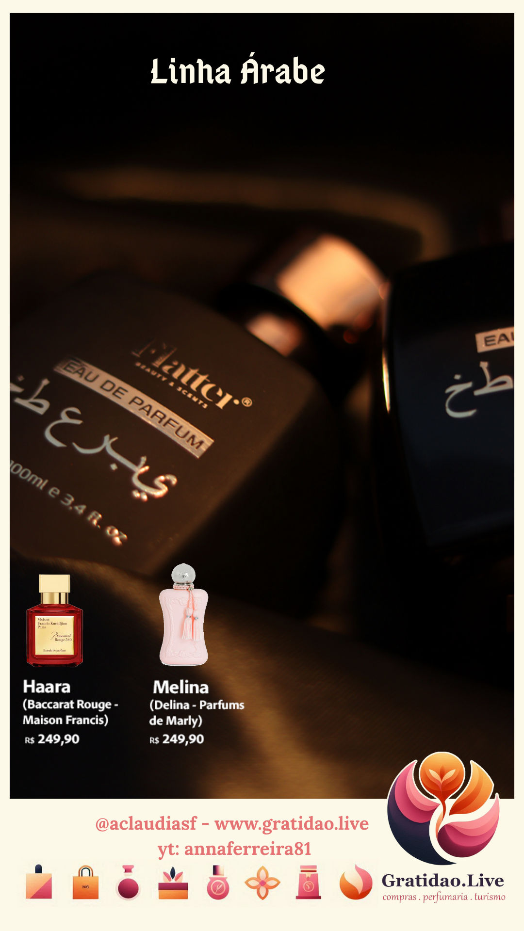 Arabes - Flatter Perfumaria