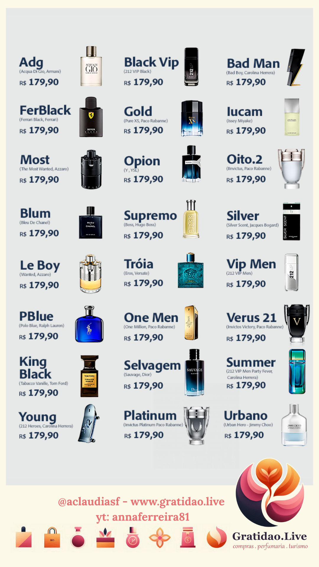 Masculinos - Flatter Perfumaria