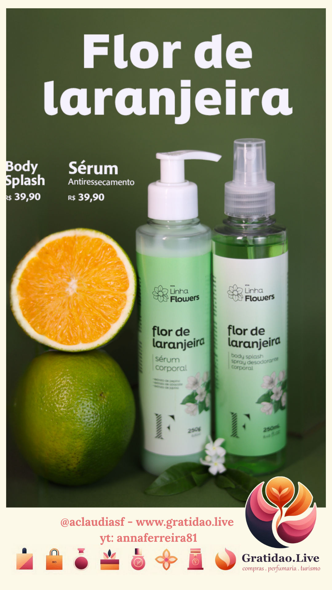 Flor de Laranjeira - Flatter Perfumaria