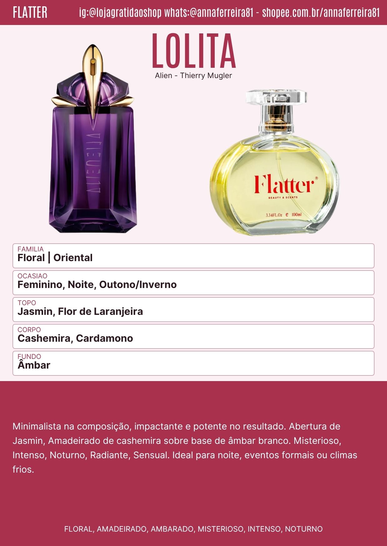 Lolita Ficha Perfume Lolita