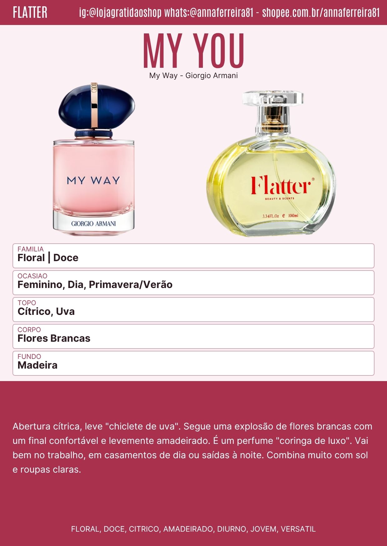My You Ficha Perfume My You