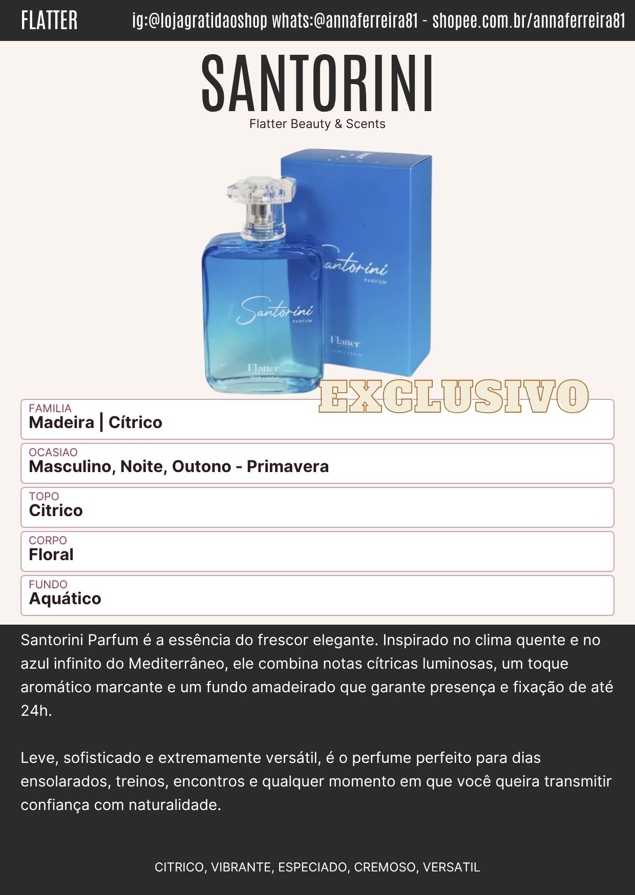 Ficha Perfume Santorini