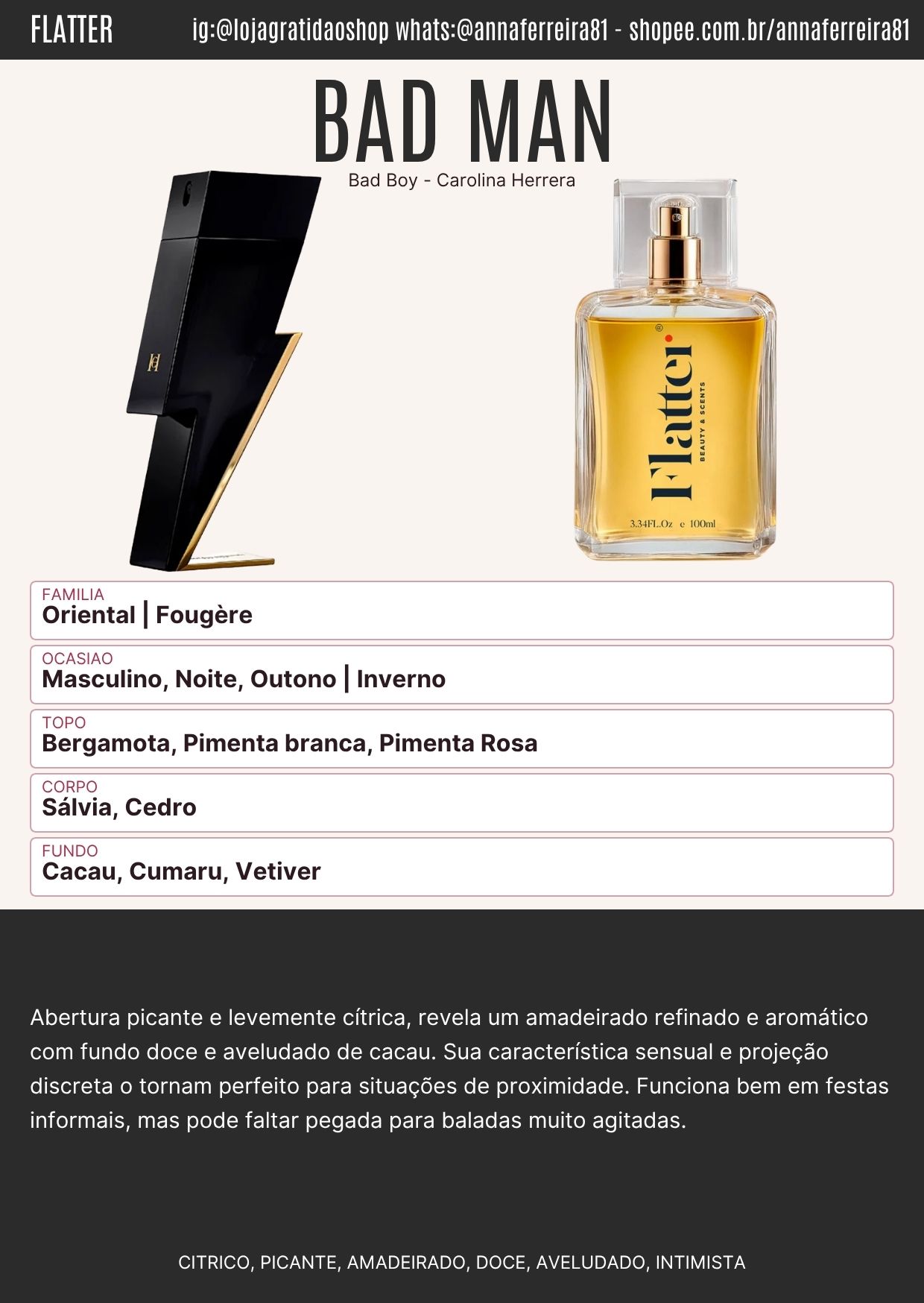 Ficha Perfume Bad Man