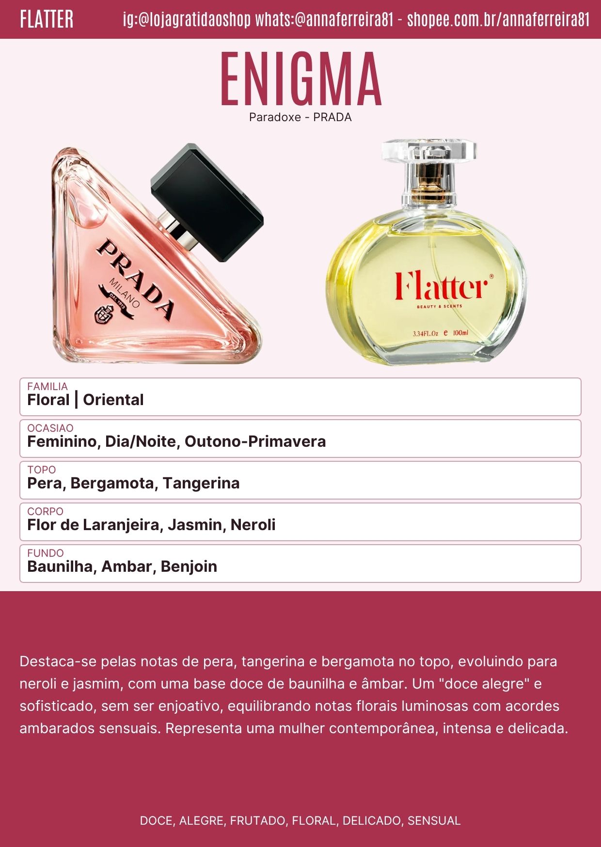 Ficha Perfume Enigma