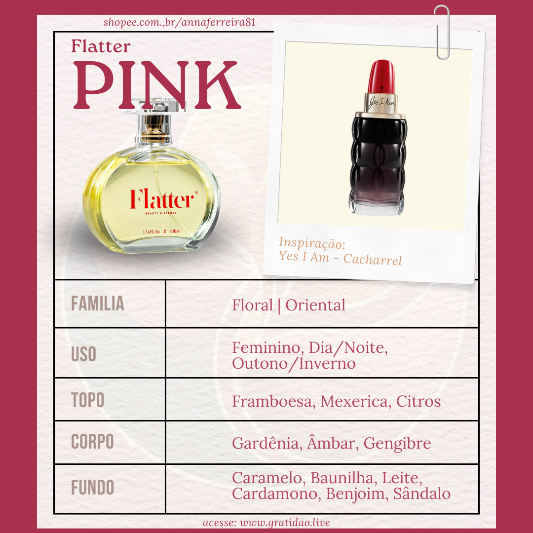 Ficha 1:1 Perfume Pink
