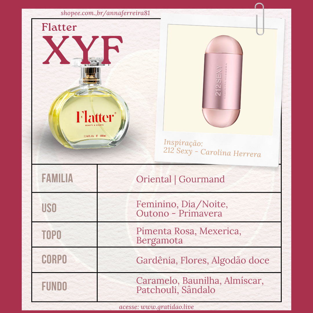 Ficha 1:1 Perfume XYF