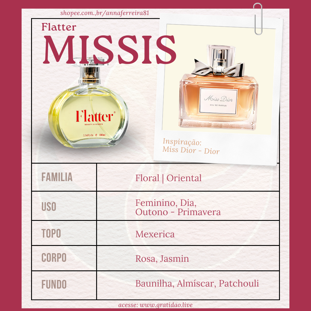 Ficha 1:1 Perfume Missis