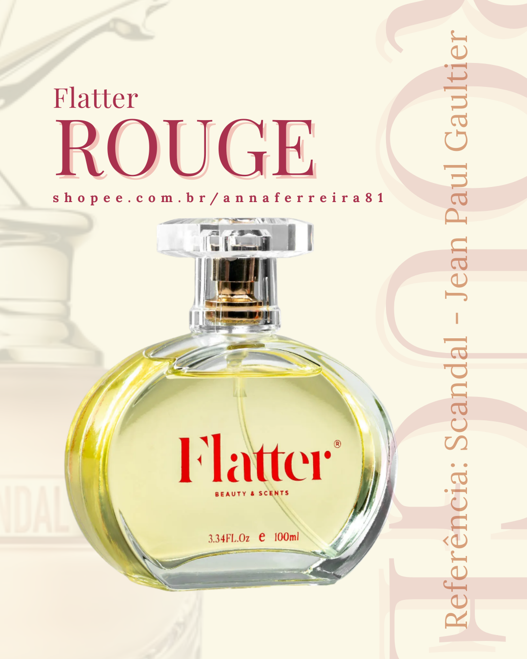 Capa Perfume Rouge