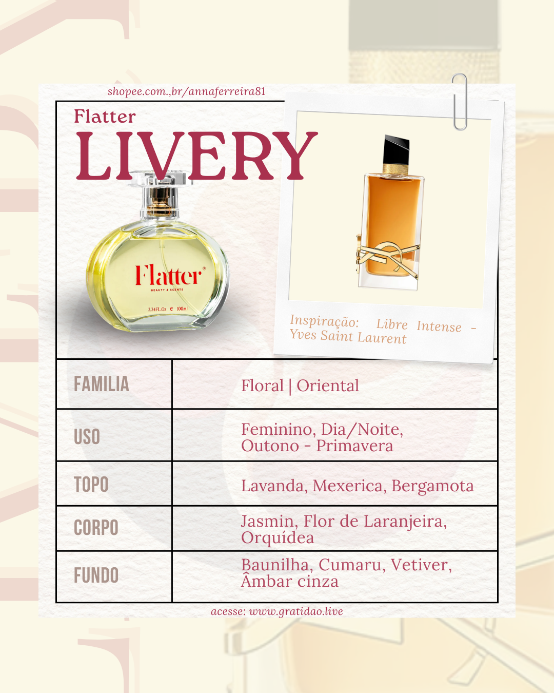 Ficha Perfume Livery