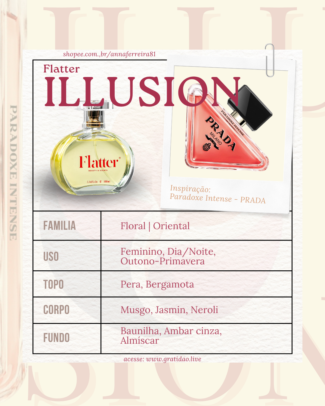 Ficha Perfume Illusion