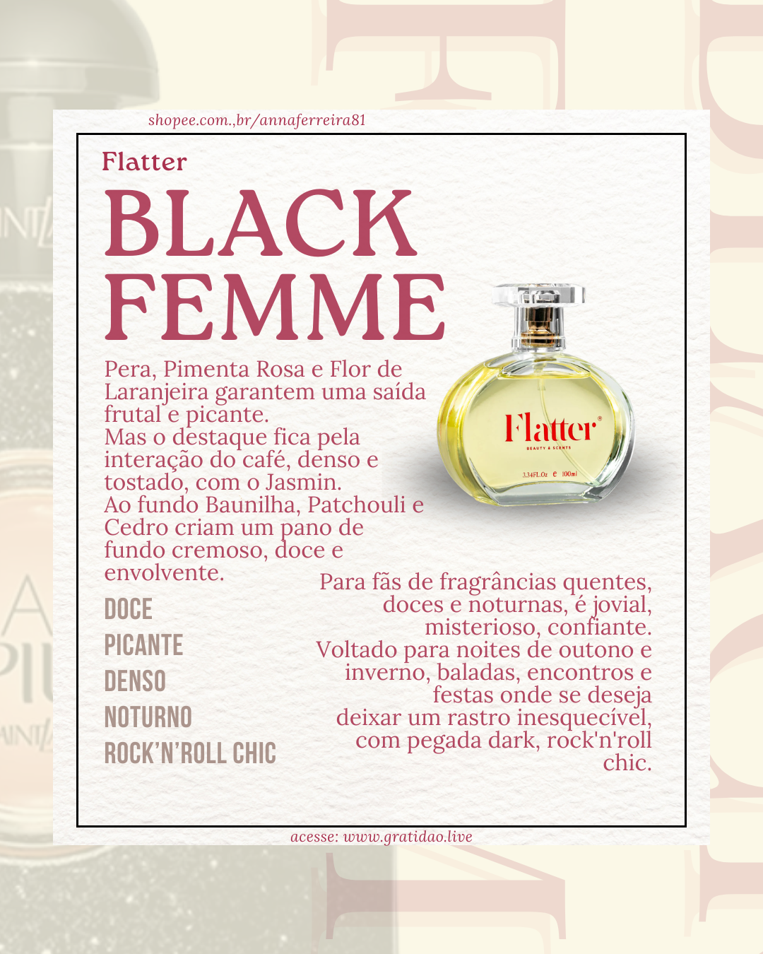 Resenha Perfume Black Femme