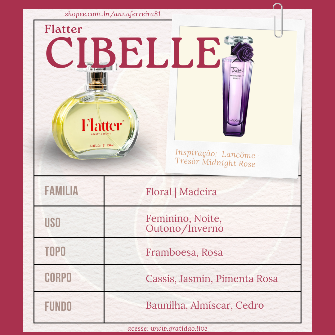 Cibelle Ficha 1:1 Perfume Cibelle