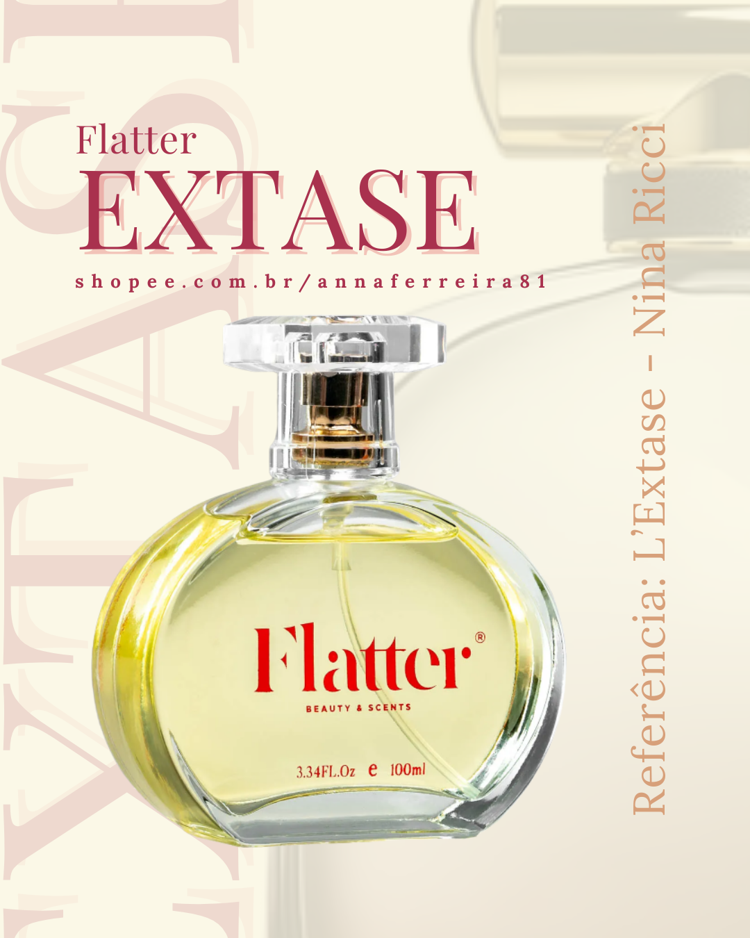 Capa Perfume Êxtase