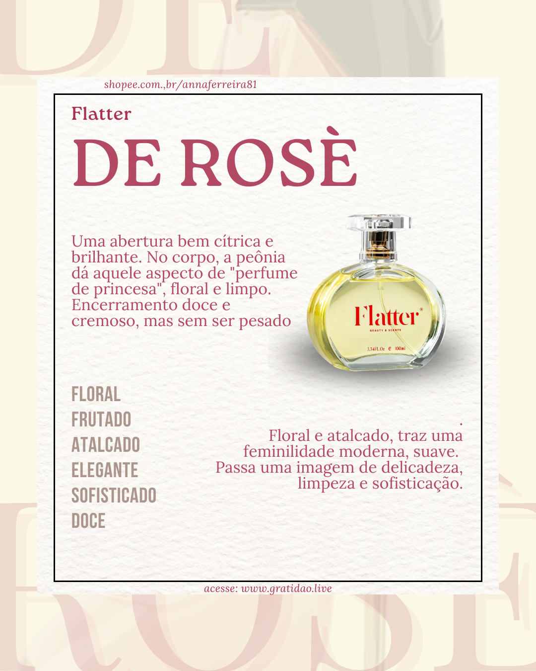 Resenha Perfume De Rosé