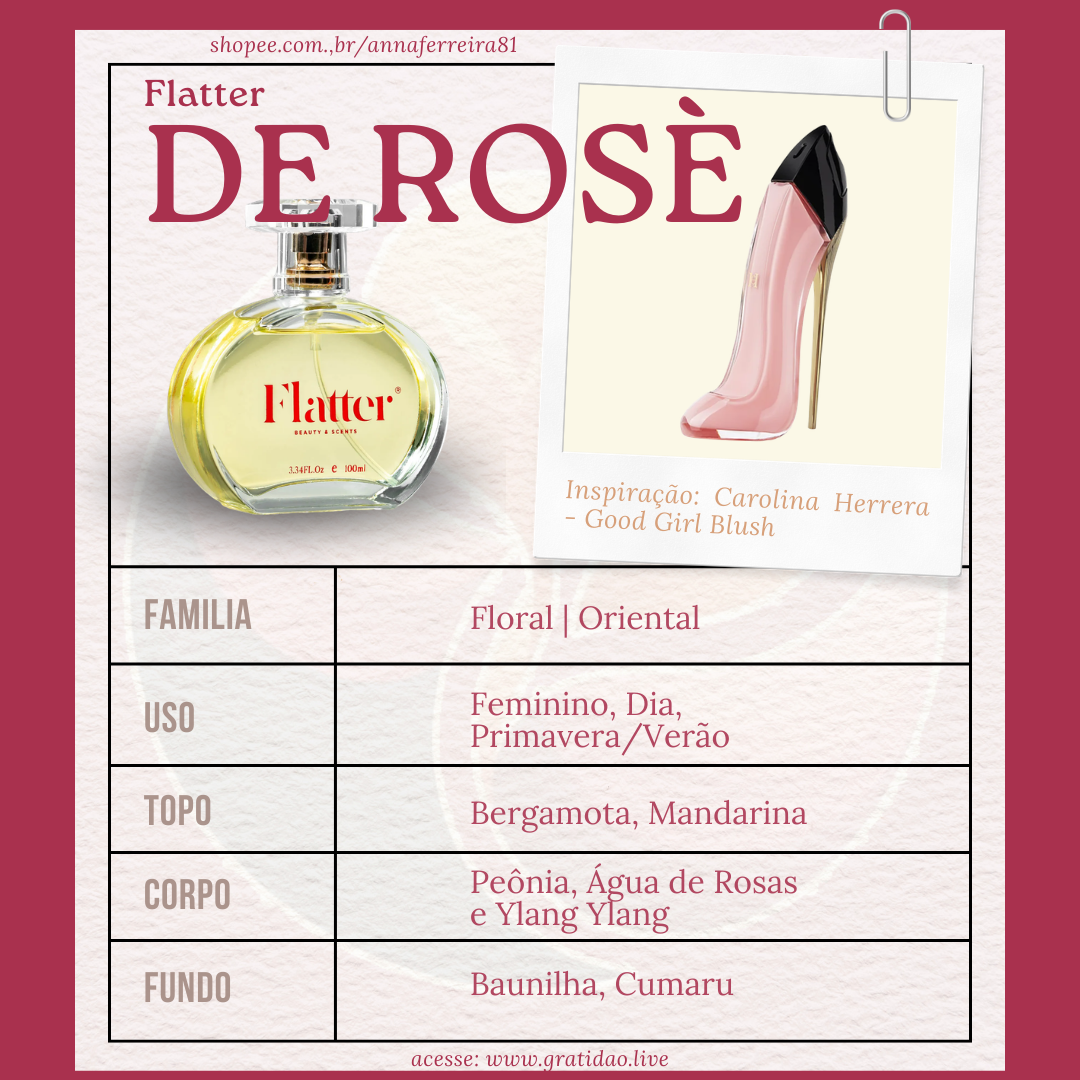 Ficha 1:1 Perfume De Rosé