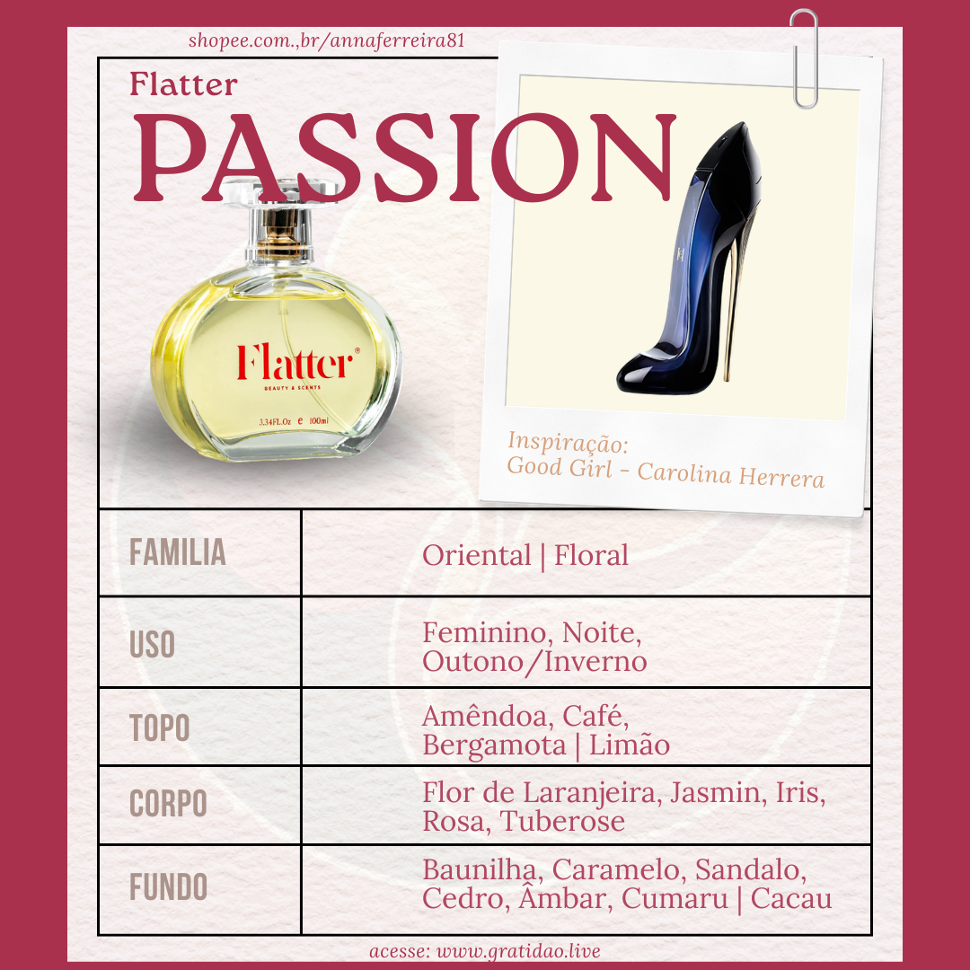 Passion Ficha 1:1 Perfume Passion