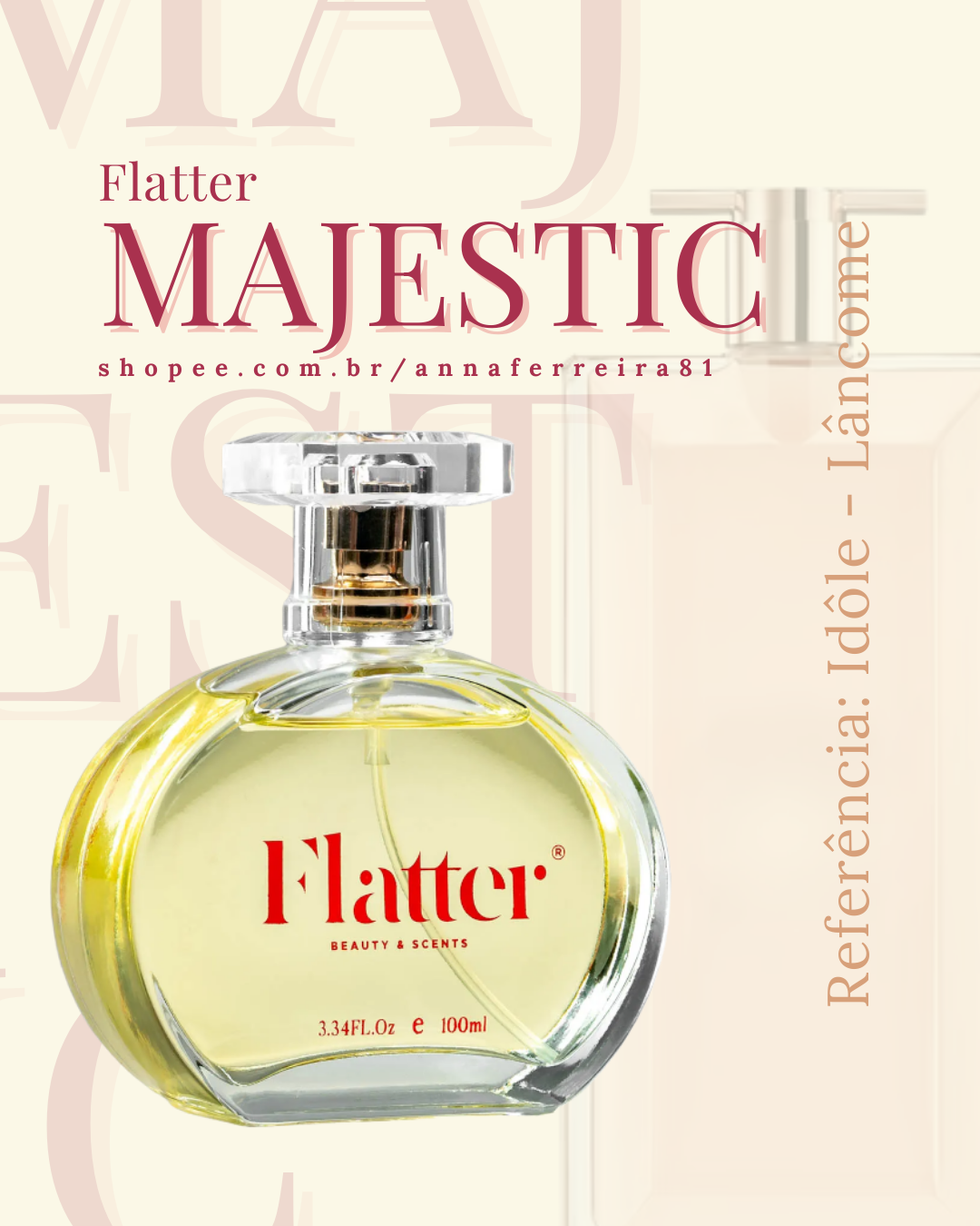 Capa Perfume Majestic