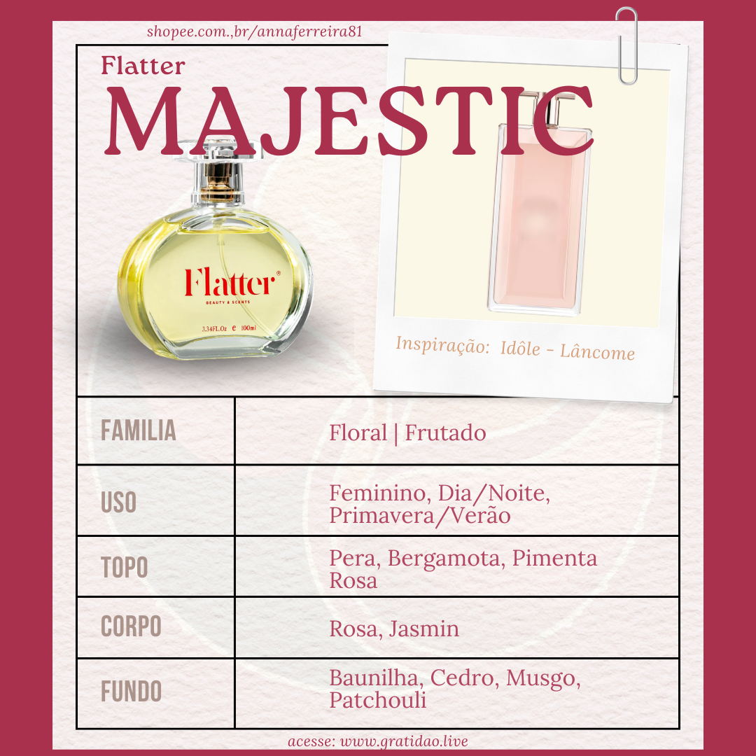 Ficha 1:1 Perfume Majestic