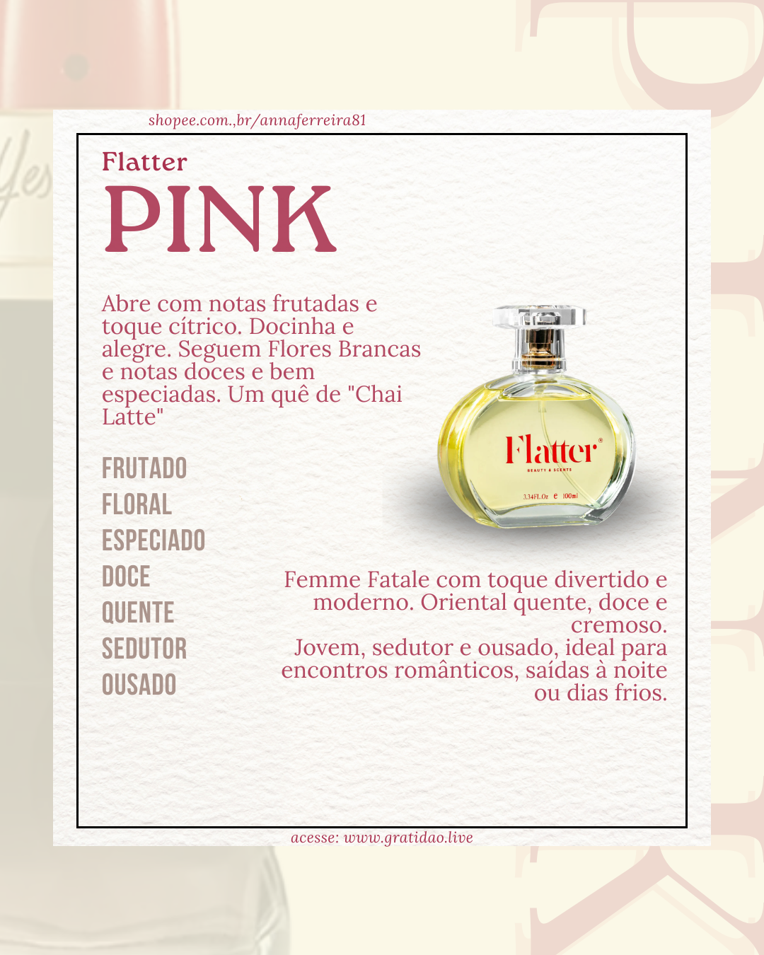 Resenha Perfume Pink