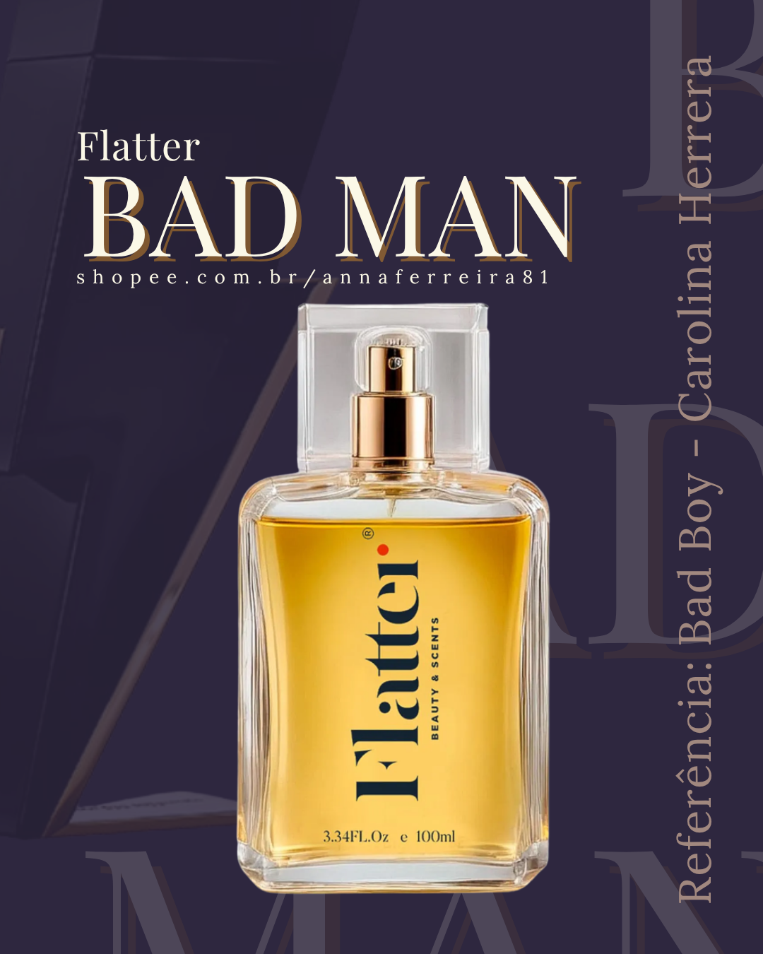 Capa Perfume Bad Man
