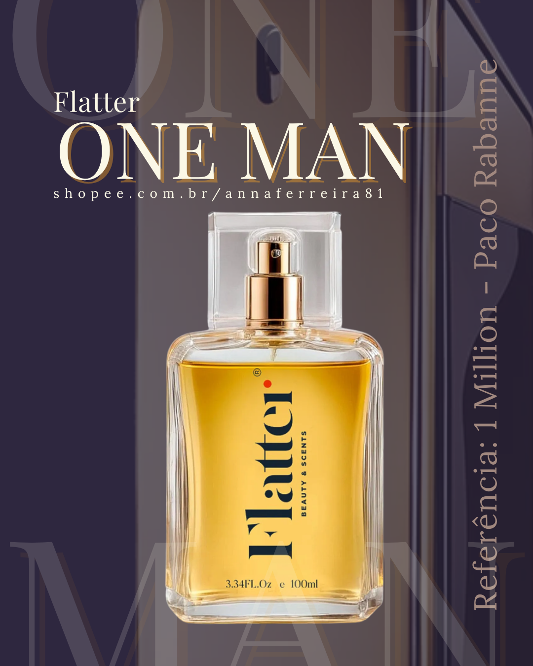 Capa Perfume One Man