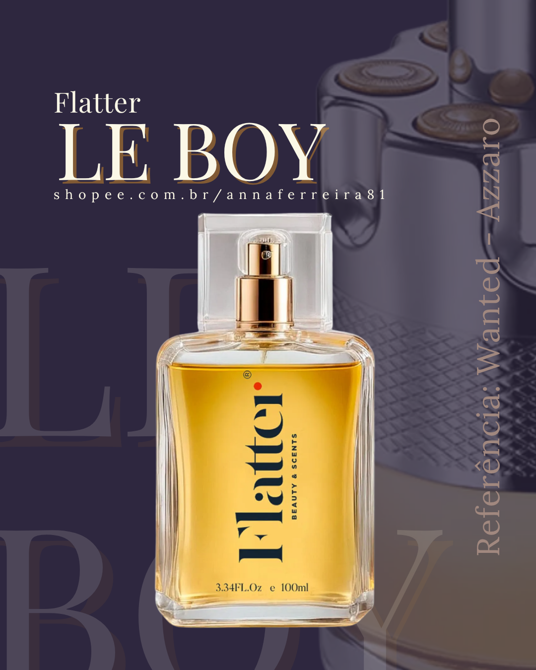 Capa Perfume Le Boy