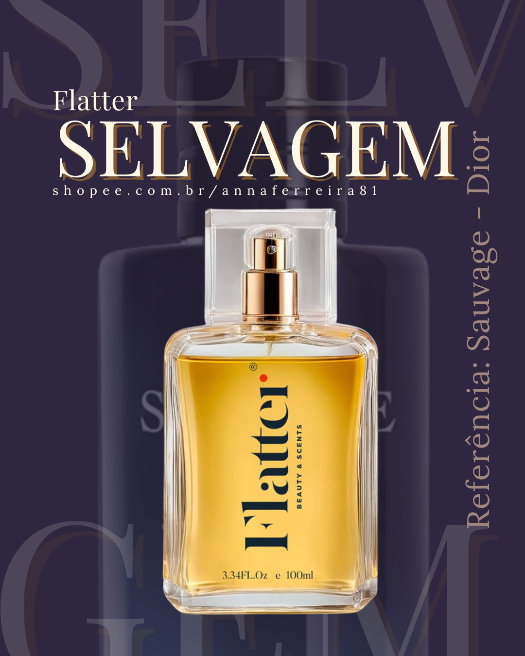 Capa Perfume Selvagem