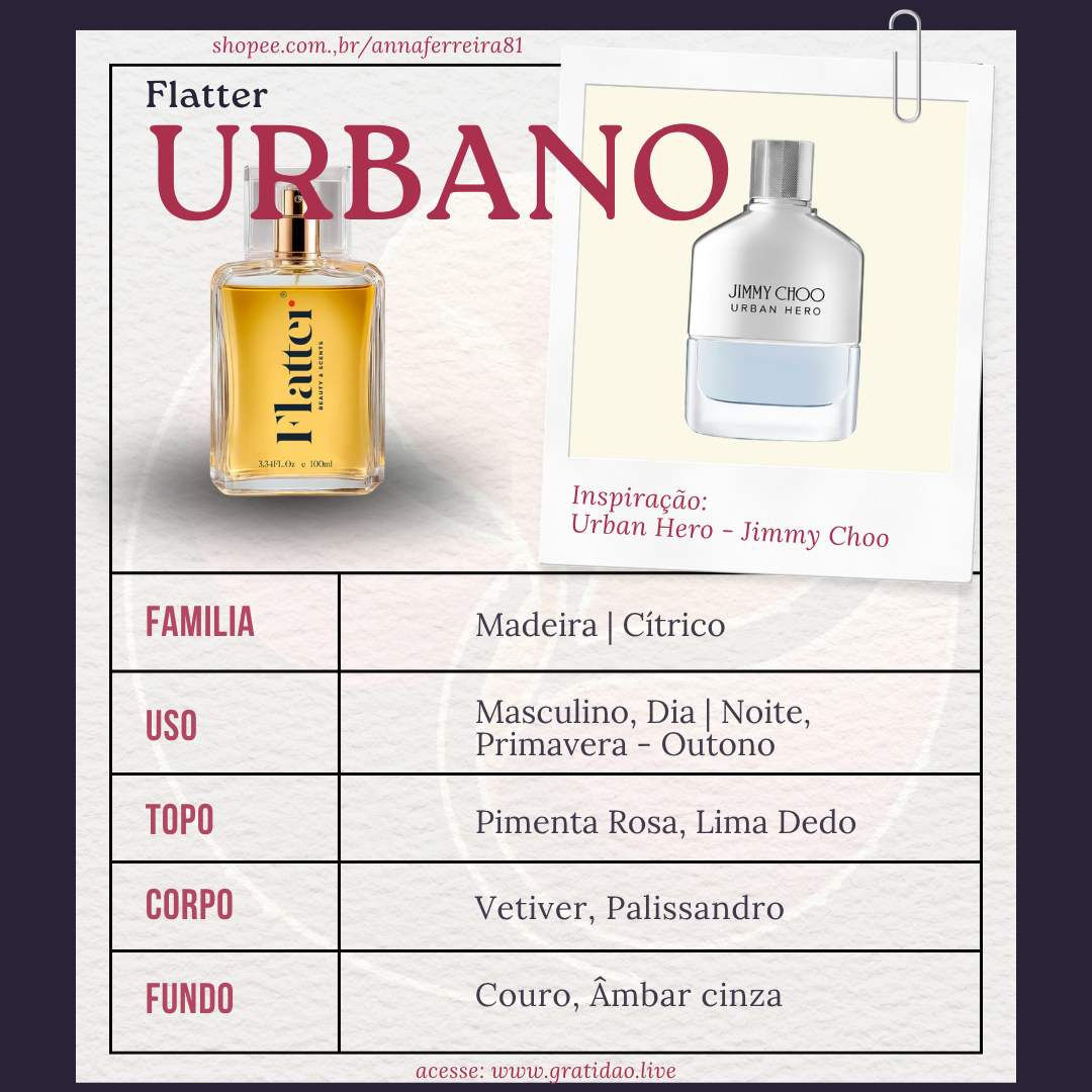 Urbano Ficha 1:1 Perfume Urbano