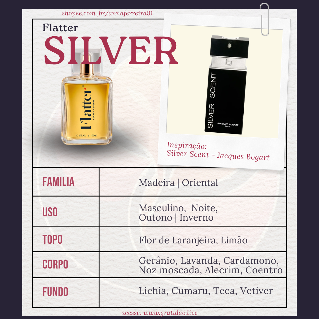 Ficha 1:1 Perfume Silver