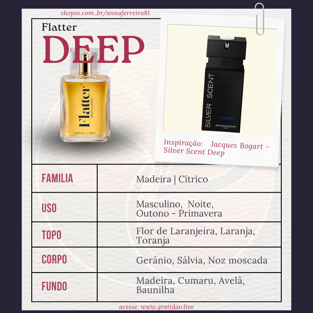 Deep Ficha 1:1 Perfume Deep