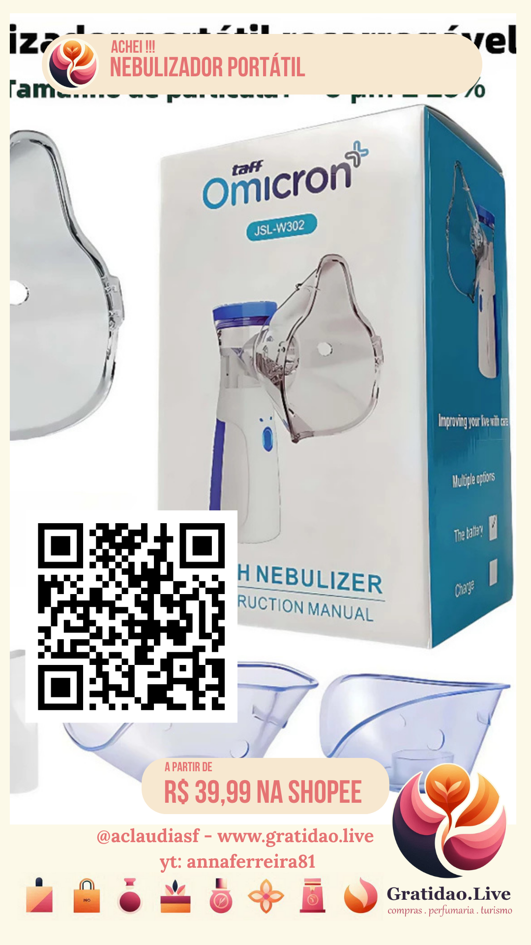Nebulizador Portátil