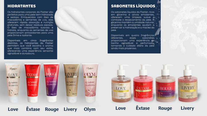 Cuidados Corporais - Linha Perfumados